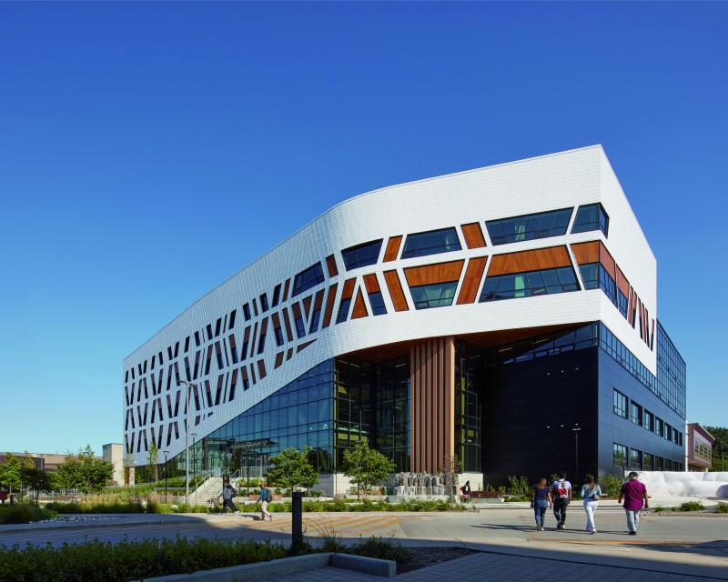 DIALOG in collaboration with Smoke Architecture - Centennial College A Building Expansion
