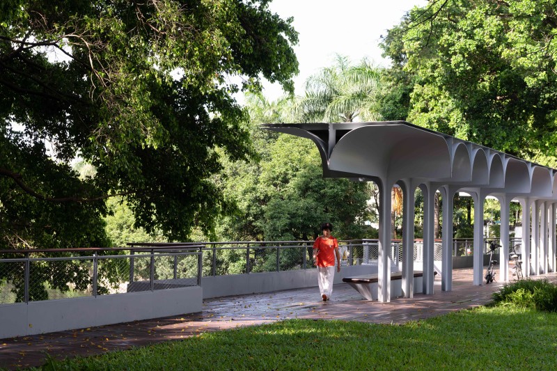 Shenzhen Hope Design Co., Ltd., Original Design Studio/TJAD, AECOM  - Xili Lake Greenway (Phase I) Demonstration Section, Nanshan District, Shenzhen