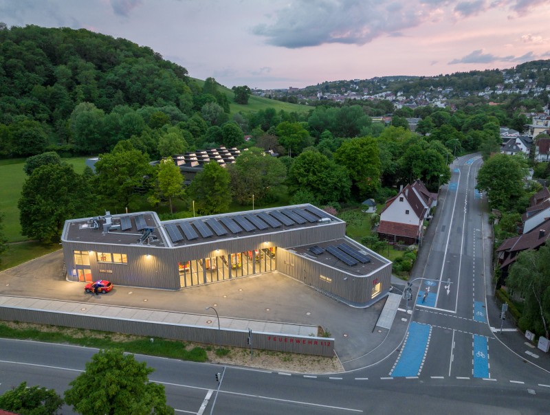 Gaus Architekten - Fire station, Tübingen-Lustnau