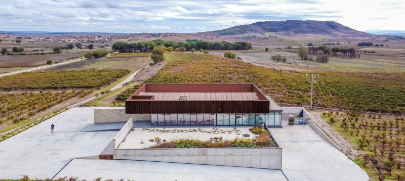 [Arias Garrido Arquitectos SLP - Winery expansion for Pinea Wine - IMG 2]