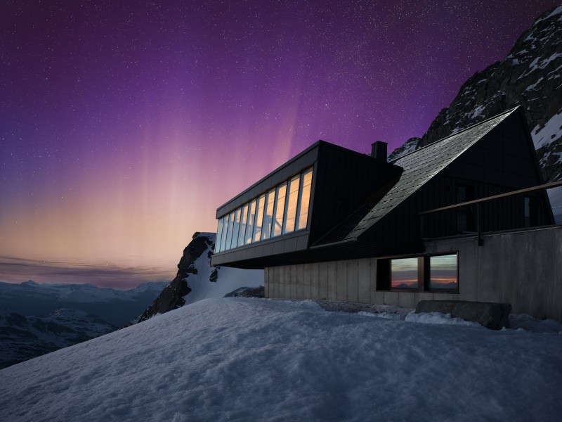 [Albrecht Voss Werbefotografie - Cabane du Glacier de Tortin - COVER IMG]