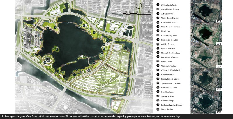 [Grasp Earth Architecture & Landscape Design Co., Ltd. - QIN LAKE PARK:FROM CULTURE TO NATURE - IMG 3]