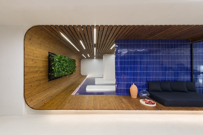 Asooarch - The Blue Line Apartment