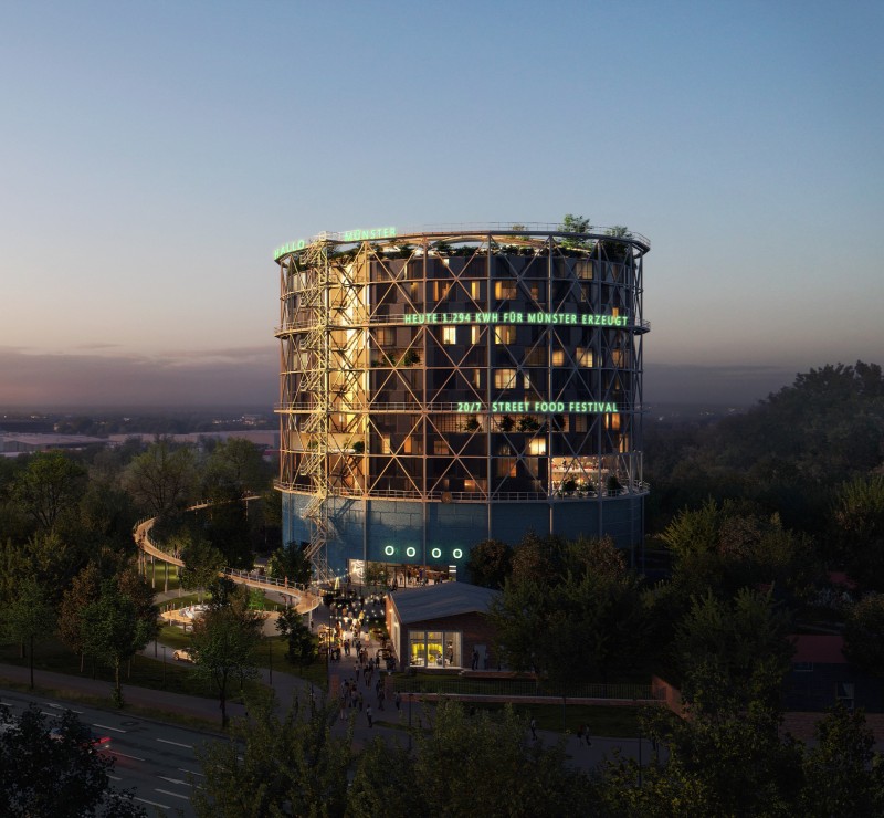Mei architects and planners - Gasometer