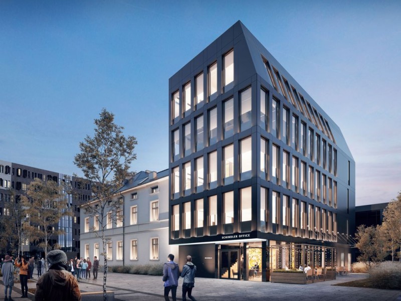 STANDART ARCHITEKCI  -  Renovation of the villa and a new office building - Zabłocie Kraków