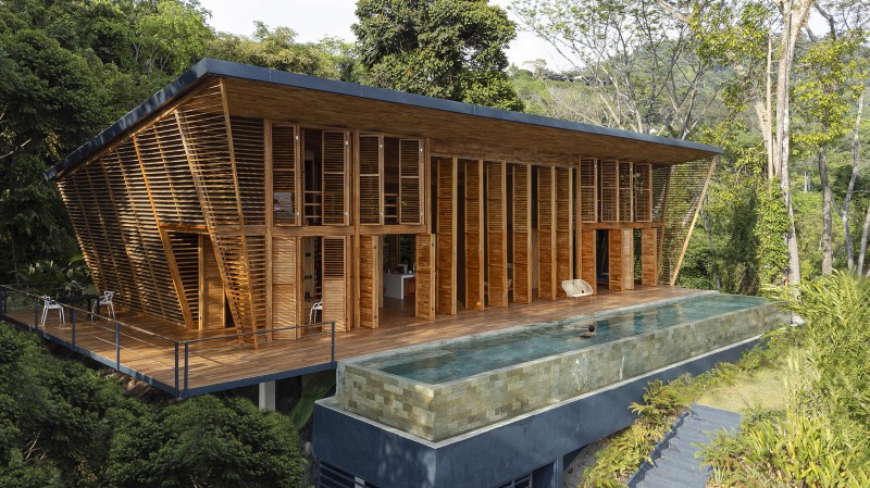 A-01 (A Company / A Foundation) - No Footprint Wood House