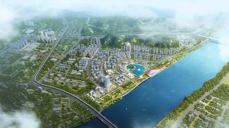 AECOM Asia Company Limited - Hybrid City: Liuzhou Jinglan Masterplan