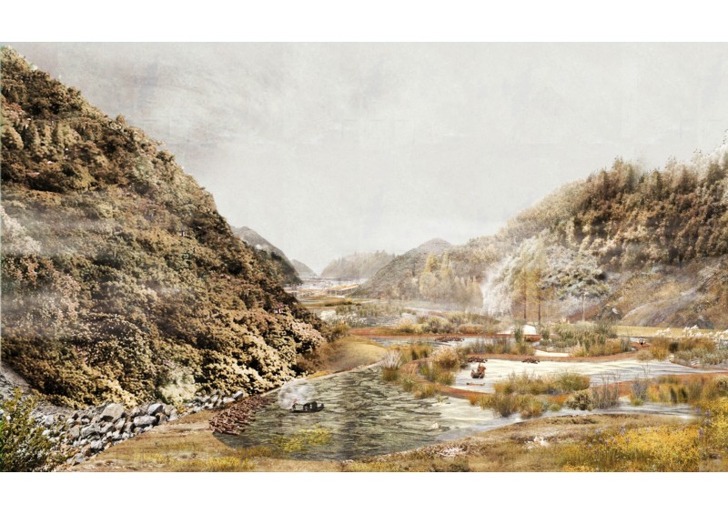 Junbo Qu - Symbiosis Set - Based on the Landscape Design of Urban Community Farm in Tunxi District, Huangshan City, China