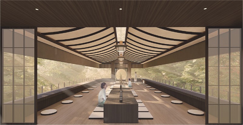 Zhi-Ting  Wang / Bo-Yo  Huang - Poetic Light Nature Tea House