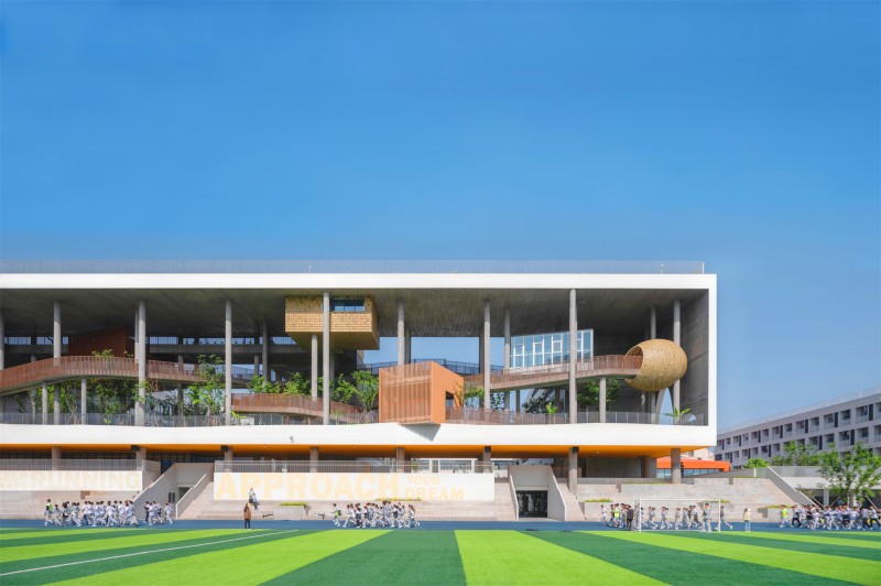Approach Design Studio/Zhejiang University of Technology Engineering Design Group Co.,Ltd  - Huizhen High School 