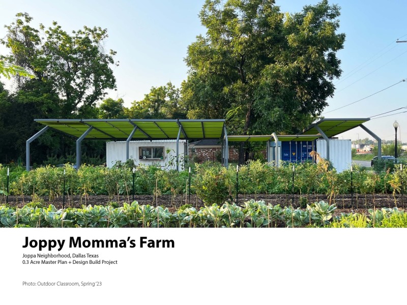 Design Build Studio, Fall 2023 - Joppy Momma's Farm