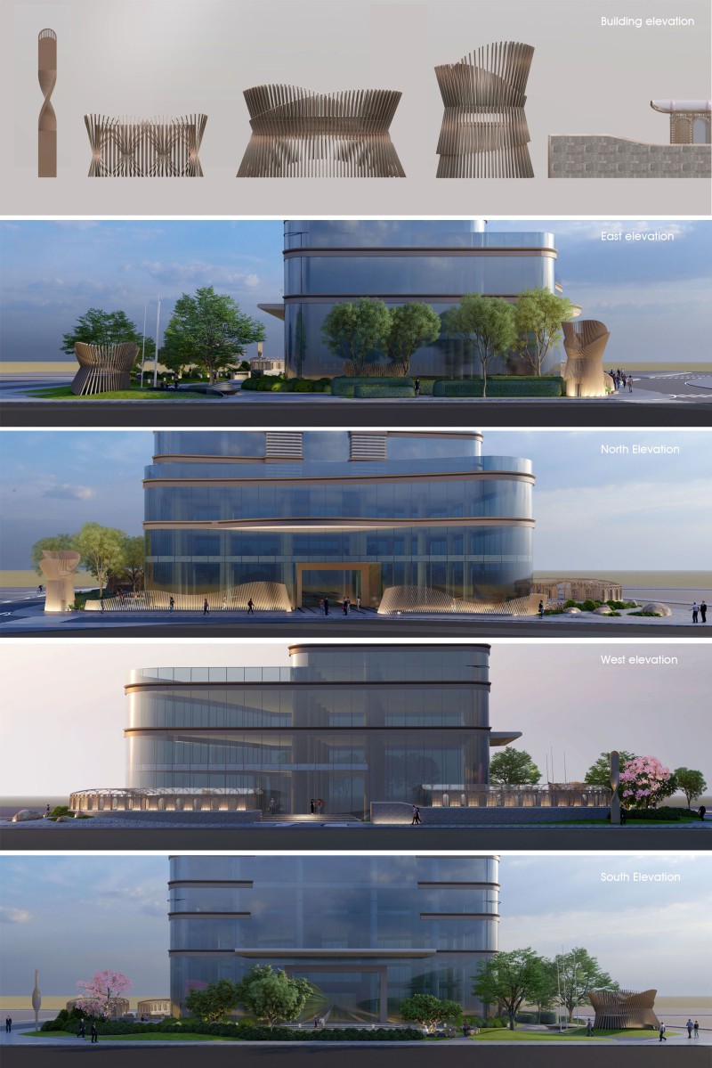 Xiamen Natural Existence Design Co., LTD - Landscape of Xiamen Justsun Headquarters Building