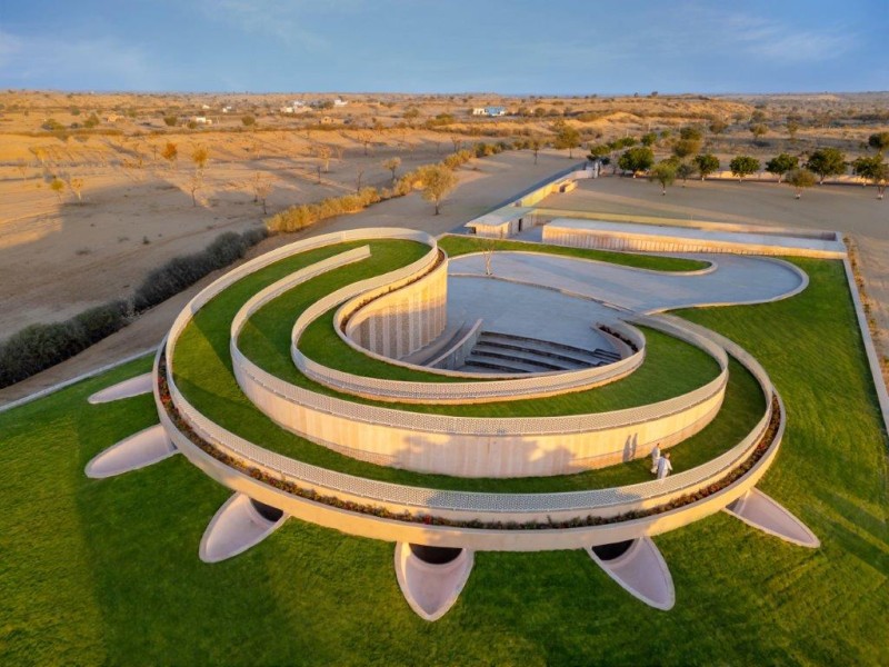 Sanjay Puri Architects - NOKHA VILLAGE COMMUNITY CENTRE