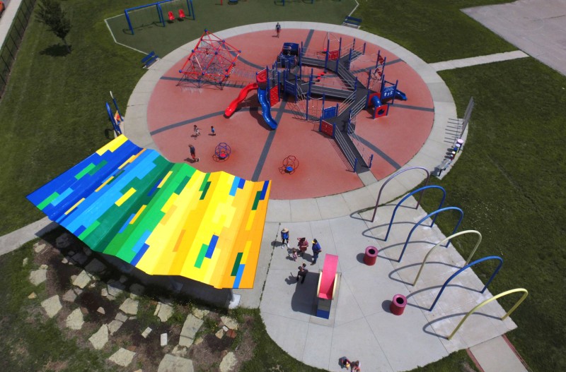 University of Kansas Architecture - Ryan Gray Playground Pavilion