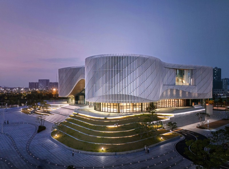 Architectural Design & Research Institute of SCUT Co.,Ltd. - Yangjiang Cultural Center