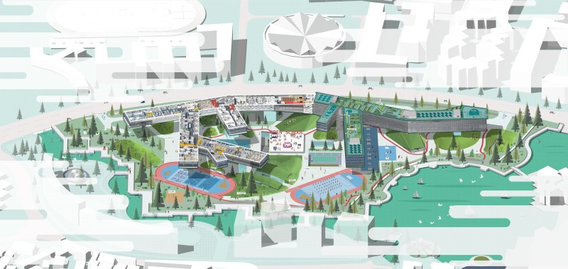 Shenzhen Fcha Architectural Design Consulting Co., Ltd. - Renovation of Dameisha Vanke Center Education Complex