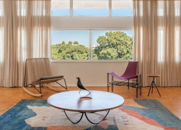 Julie Coffee Table placed in a warm, inviting living room ambiance.