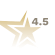 4.5 gold star rating - Football Manager PA range 150 to 180