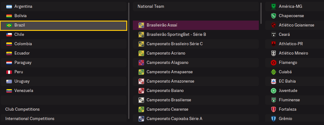 FM23 Brazilian club names fix