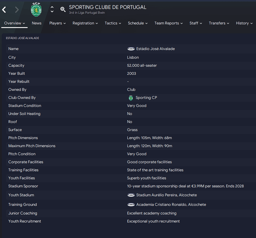 FM23 clubs best training facilities