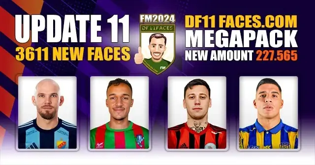 FM24 DF11 Update pack 11 for 2023-2024 season