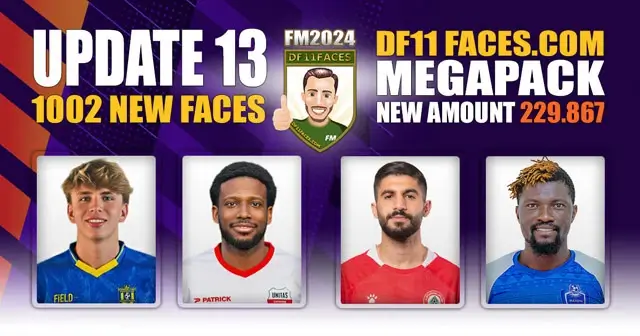 FM24 DF11 Update pack 13 for 2023-2024 season