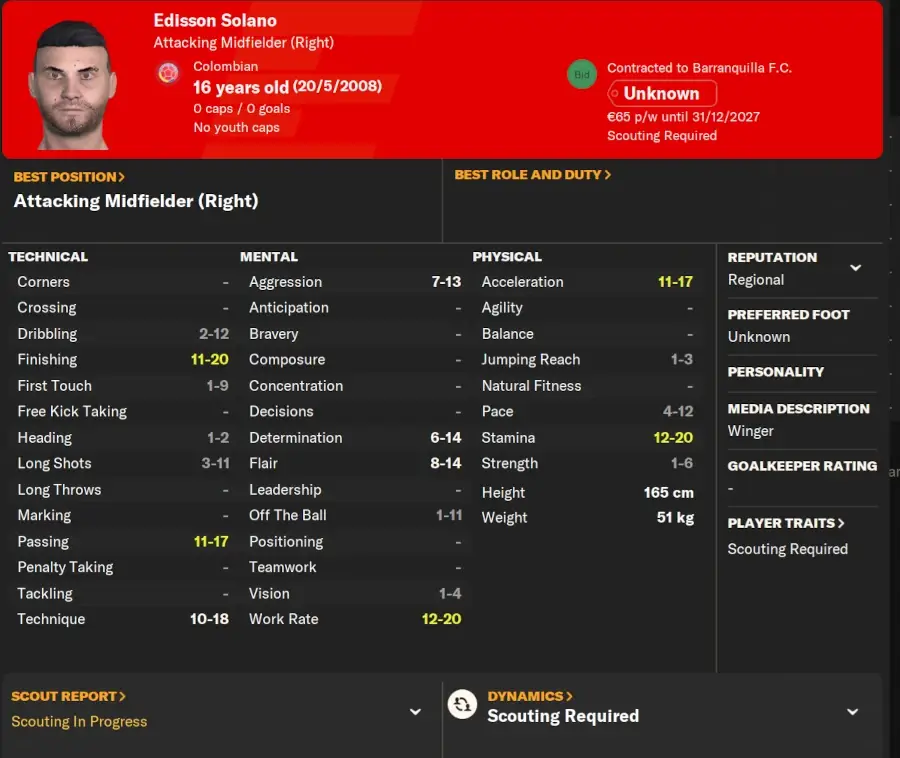Scouting for wonderkids at youth intakes - Colombian hidden gems